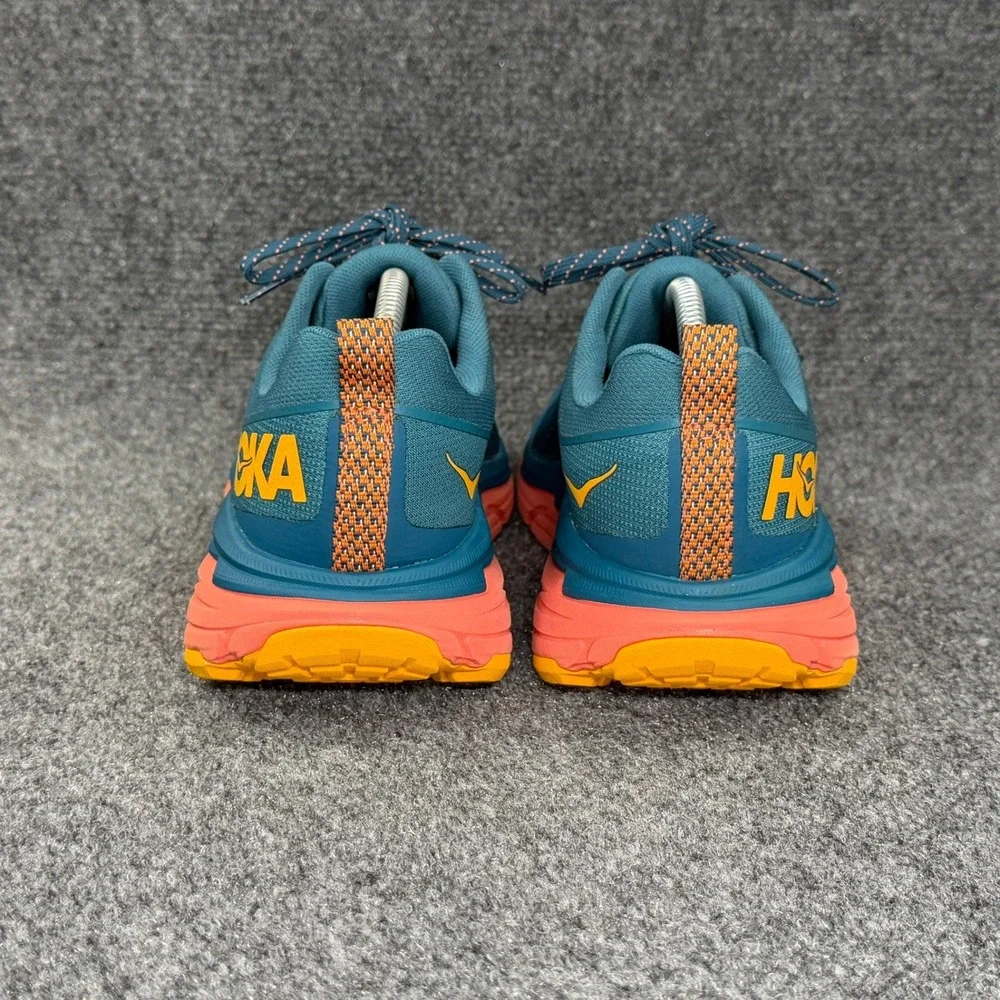 Hoka‎ Challenger ATR 6 GTX Trail Running Shoes Women's 11 Blue Coral Camelia Run